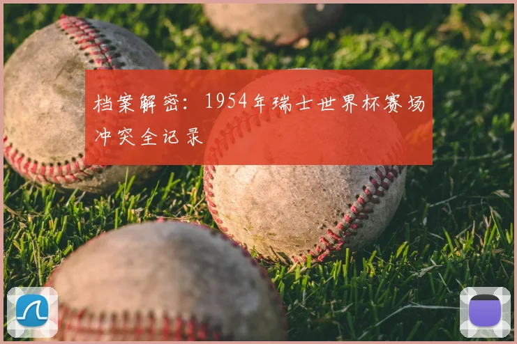 档案解密：1954年瑞士世界杯赛场冲突全记录